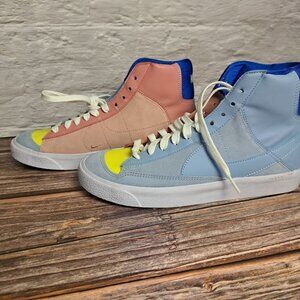 Nike Blazer Mid '77 SE Dance‎ sneaker in Cobalt Bliss/red stardust/optic yellow